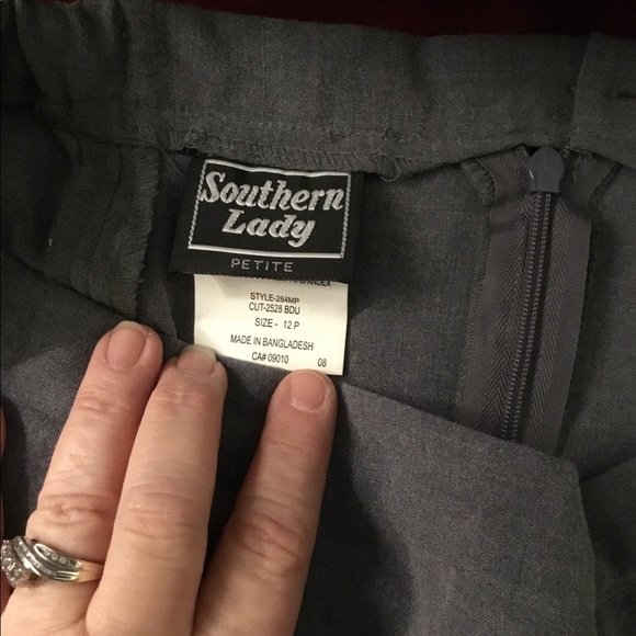 Grey Skirt Suit - Picture 6 of 8